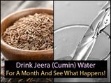 Drink Jeera (Cumin) Water For A Month And See What Happens!