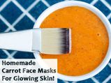 Homemade Carrot Face Masks For Glowing Skin!