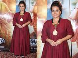Vidya Balan's Brick Red Dress Scores 100 Points In One Go!