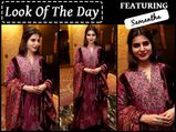 Look Of The Day: Samantha Prabhu Shows Off Beautiful Ethnic Lookbook