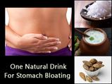 This One Natural Drink Helps Cure Stomach Bloating Instantly; Check It!