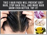 This 1 Hair Pack Will Prevent Grey Hair, Stop Hair Fall, And Make Hair Grow Even Better, Try It!