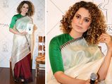 Kangana Ranaut Modernises The Traditional Manipuri Skirt & Looks Lovely As Ever!