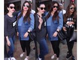 Spotted: Heavily Pregnant Kareena Kapoor Flaunting Baby Bump In Denims