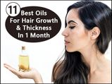 11 Best Oils For Hair Growth & Thickness In 1 Month