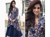 Disha Patani In Indo-Western Looked Lovely At Kung Fu Yoga's Press Conference!