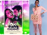 Shraddha Kapoor Wearing Designer Shubhika's Dress In Ok Jaanu's Poster