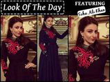 We Are All Head Over Heels Soha Ali Khan's Blue Dress