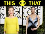 Fashion Faceoff At Golden Globes 2017: Natalie Portman Or Gal Gadot?