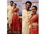 Shraddha Kapoor Seen In Anita Dongre Bridal Couture In The Movie Ok Jaanu
