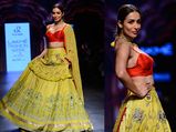 Malaika Arora Khan Walks For Divya Reddy @ Lakme Fashion Week S/R 2017