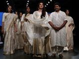 Tabu Walks The Ramp For Gaurang At Lakme Fashion Week Summer/Resort 2017