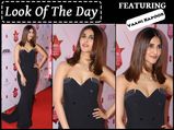 Vaani Kapoor Turns Heads In This Edgy Black Gown @Femina Beauty Awards
