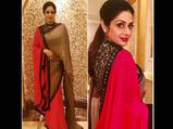 Sridevi Turning Heads In Sabyasachi