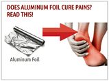 Aluminium Foil For Pain Relief! Try This!!