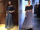 Shruti Hasaan Keeps It Cool In A Riddhi Mehra Lehenga