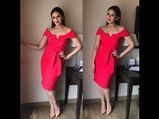 Huma Qureshi Looks Stellar In This Bright Red Dress