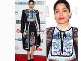 Freida Pinto Turns Her Movie's London Premiere Into A Runway With Temperley London