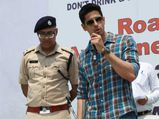 Multitasking In Casuals; Sidharth Malhotra Spotted In New Delhi