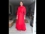 Red Exudes Royalty In Huma Qureshi's Latest Look