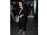SPOTTED! Farah Khan Looked Uber Cool In Black