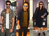 DESTINATION IIFA: Celebs Reached IIFA Venue in Blacks And Camouflages