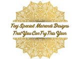 Teej Special Mehendi Designs That You Can Try This Year