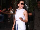 SPOTTED! Gauhar Khan Is Such A Style Pro