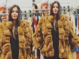 Rhea Kapoor In A Teddy Ensemble While Shopping In New York
