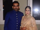 You Are Bound To Fall For Sagarika Ghatge's Wedding Reception Look