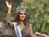 Manushi Chillar Became The Royal Diva At A Parade In New Delhi