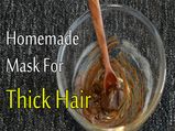 DIY: Homemade Mask For Thick Hair