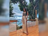 Manushi Chillar Rocked Her Satin-sequin Look In Tortola