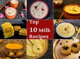 Top 10 Milk Recipes | Best Milk Recipes | 10 Best Milk Recipes