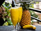 Pineapple Banana Smoothie Recipe | Summer Fruity Delights