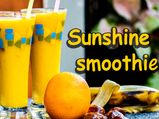 Sunshine Smoothie Recipe | Summer Special Recipe | Mixed Fruit Juice Recipe