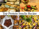 Top Protein Snack Recipes | Easy Nutritious Recipes | Top Veg Protein Recipes