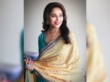 Madhuri's Pastel-hued Anarkali Is A Head Turner For Sure
