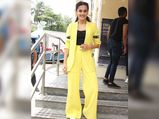 Oh Yeah! Taapsee Pannu's Bright Yellow Pantsuit Is Not Everyone's Shot Of Whiskey