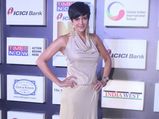 Let Mandira Bedi Teach You How To Team Ethnic Danglers With A Western Gown
