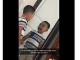 Video Alert: Shocking Moment When Boy's Reflection Moves Faster Than Him
