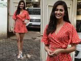 Kriti Kharbanda's Red-Hued Attire Will Brighten Up Your This Weekend