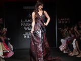 Neha Sharma’s LFW 2018 Showstopper Gown Is About Solid Hue And Delicate Details