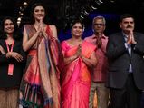 When Sari Meets Power Suit, Sushmita Sen's LFW 2018 Attire Is A Refreshing Fusion Wear