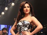 Sonal Chauhan Adds A Spicy Touch With Her Quirky Dress At Delhi Times Fashion Week