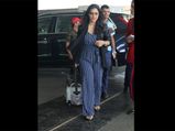 Of Indigo And Stripes, Kajol's Latest Airport Look Is So Worth Copying