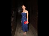 Alia Bhatt Woos In A Cute Blue Dress As She Parties With Priyanka Chopra And Nick Jonas