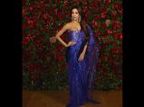 Sculptural And Royal Blue, Malaika Arora Khan’s Attire For DeepVeer’s Reception Is Every Inch Fab