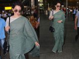 Kangana Ranaut's Green Sari Will Totally Inspire You To Go Sari-shopping