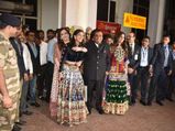 Woah! Ambani Family Stepped Out In Elaborate Traditional Outfits At Jodhpur Airport